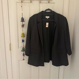 LOFT Women's Blazer Dark Green 18